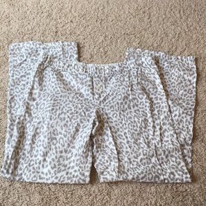 SUPER CUTE JCrew Cheetah PJ Pants